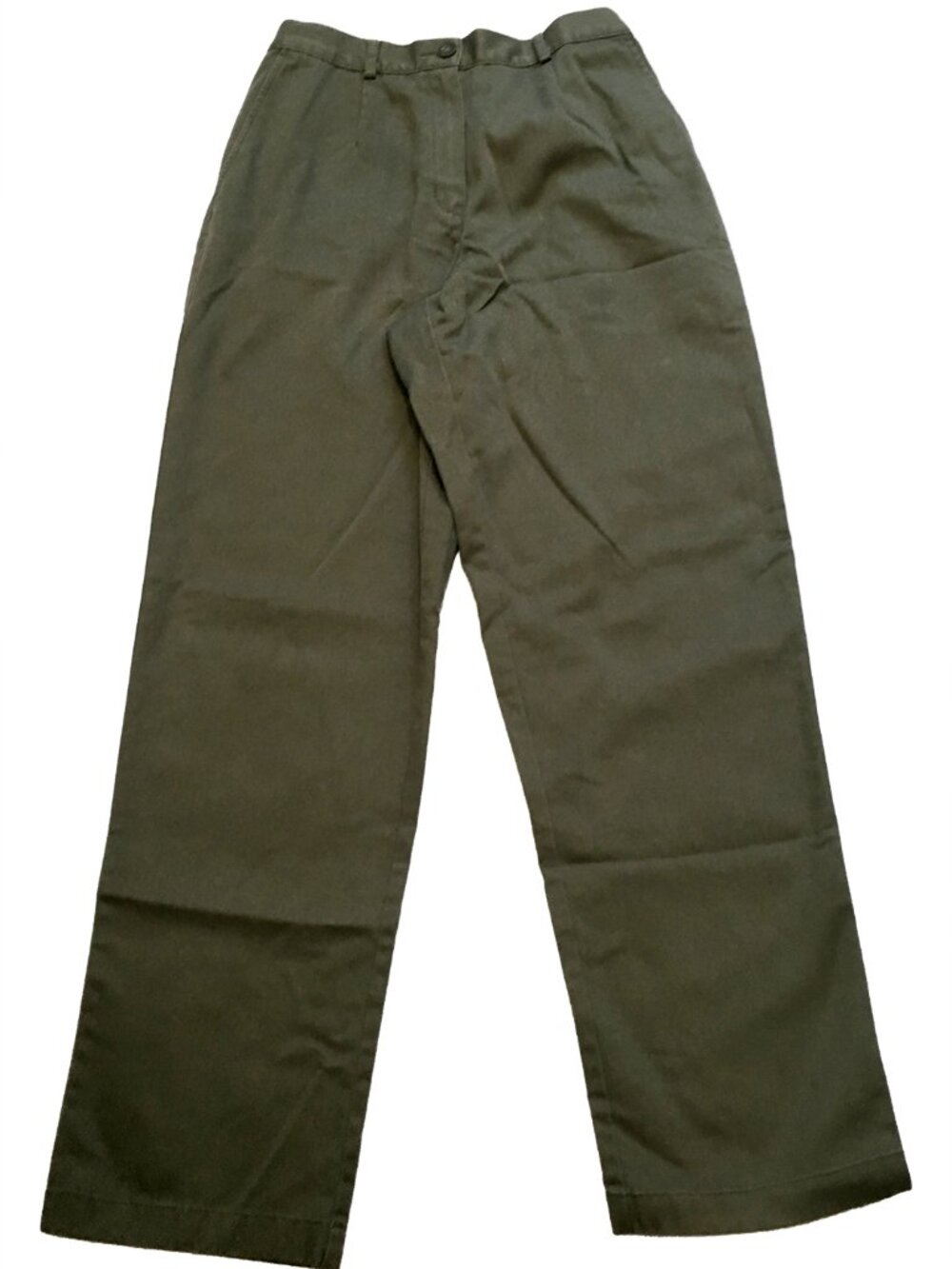 L.L. Bean Vintage Original Fit Green Pants Women's Size 8
